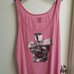 Summer screen print tank